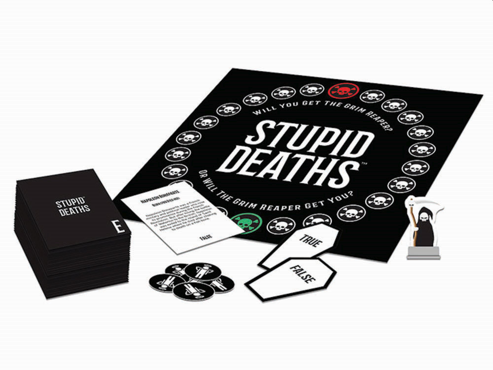 STUPID DEATHS BOARD GAME - Click Image to Close