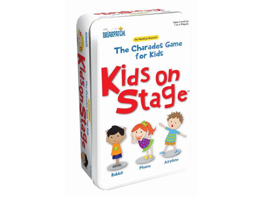KIDS ON STAGE CHARADES TIN