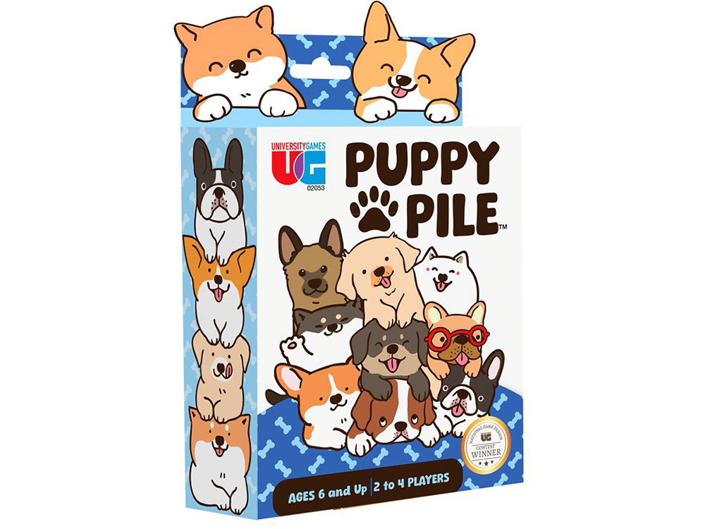 PUPPY PILE CARD GAME