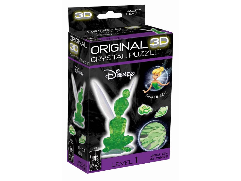 3D TINKER BELL CRYSTAL PUZZLE UNI30983 : Jedko Games