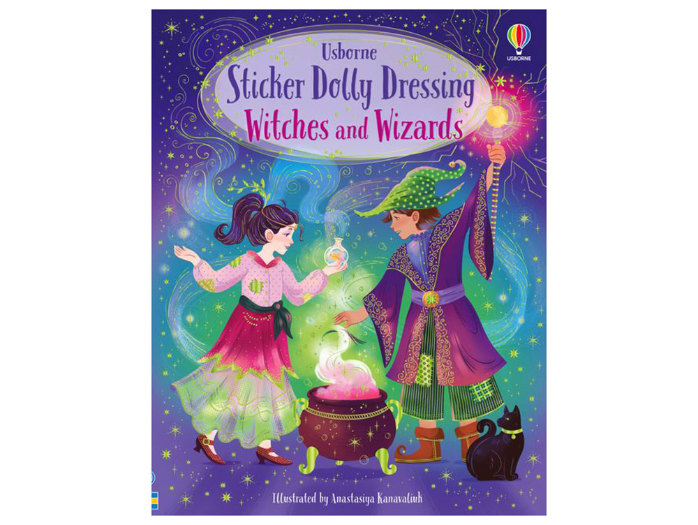 STICKER DOLLY DRESSING WITCHES