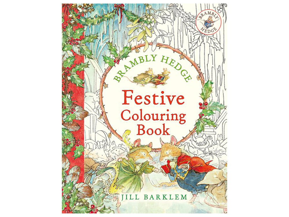 BRAMBLY HEDGE FESTIVE COLORING