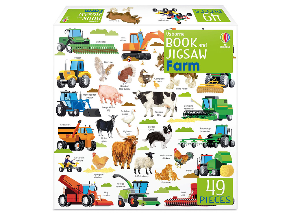 FARM BOOK & JIGSAW