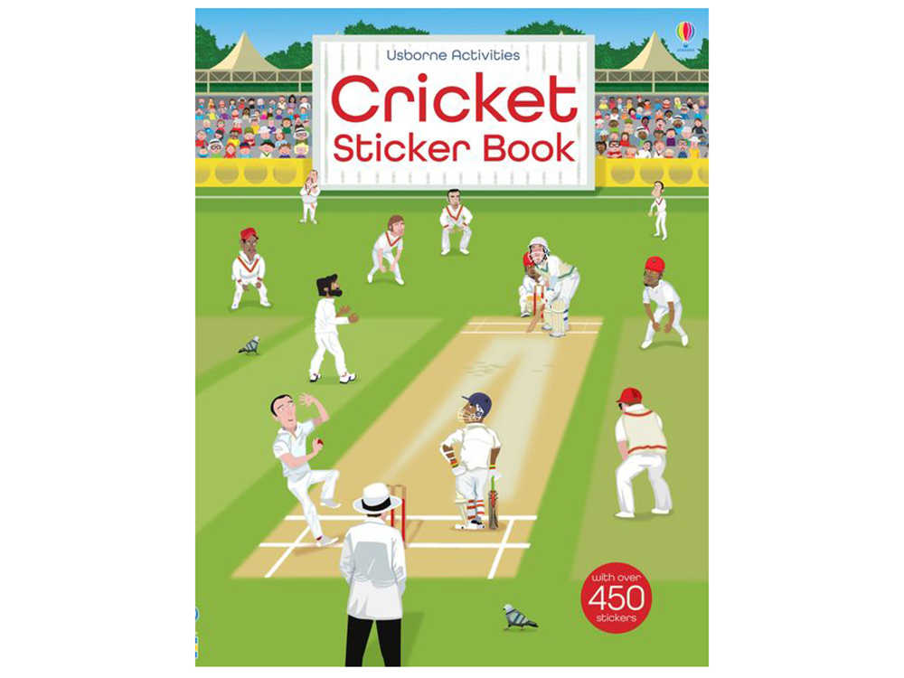 CRICKET STICKER BOOK