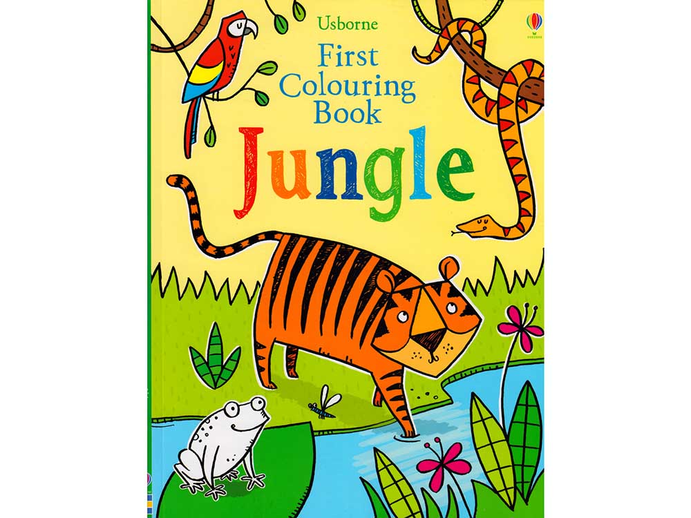 FIRST COLOURING BOOK JUNGLE