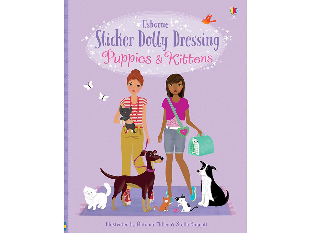 STICKER DOLLY DRESSING PUPPIES