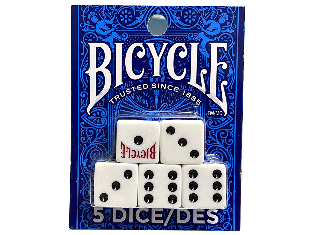 DICE X 5 BLISTER (Bicycle)