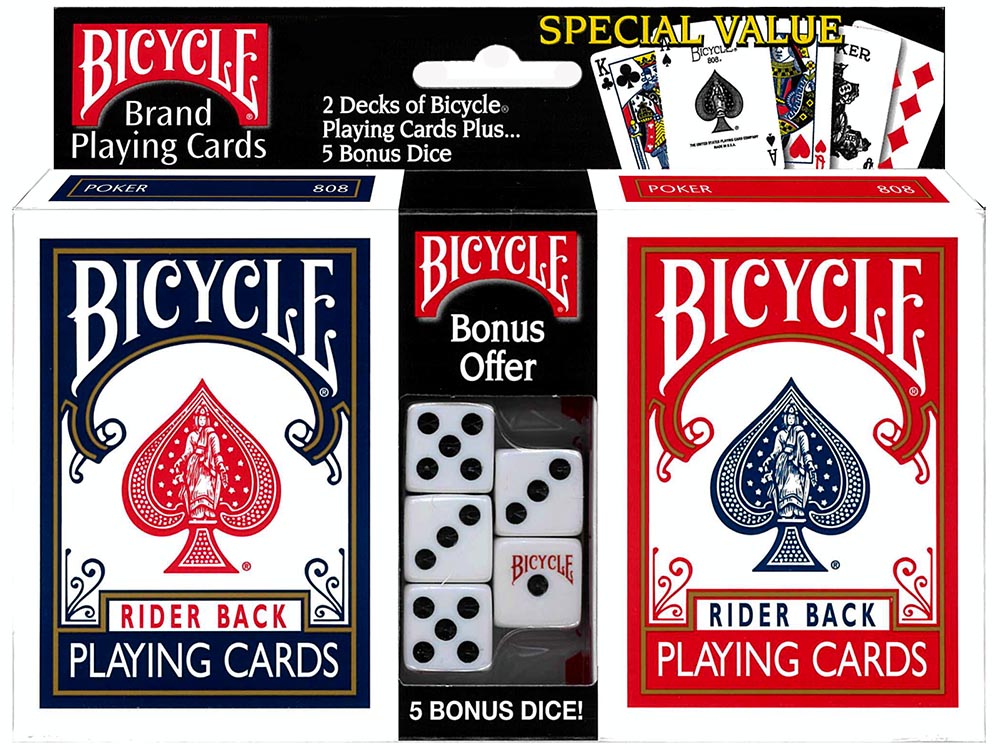 BICYCLE POKER w/5 DICE