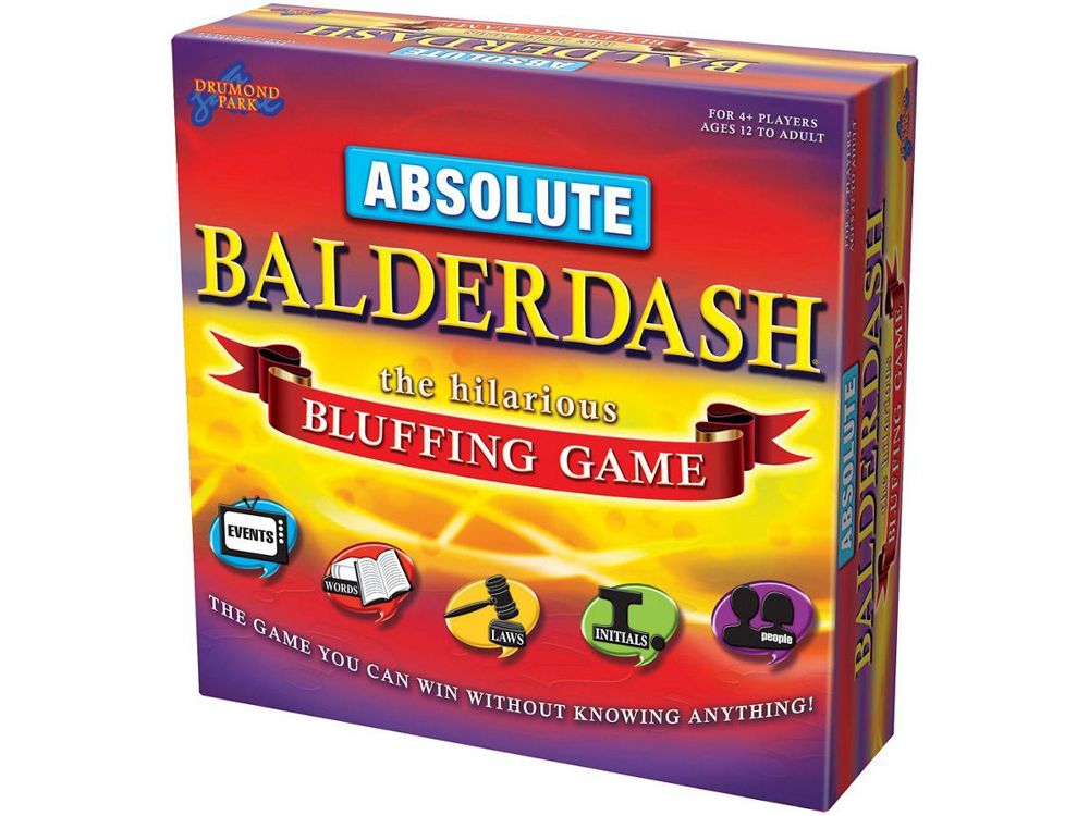 ABSOLUTE BALDERDASH Board Game