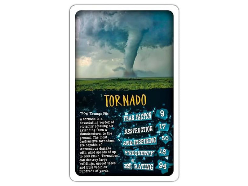 TOP TRUMPS FORCES OF NATURE - Click Image to Close