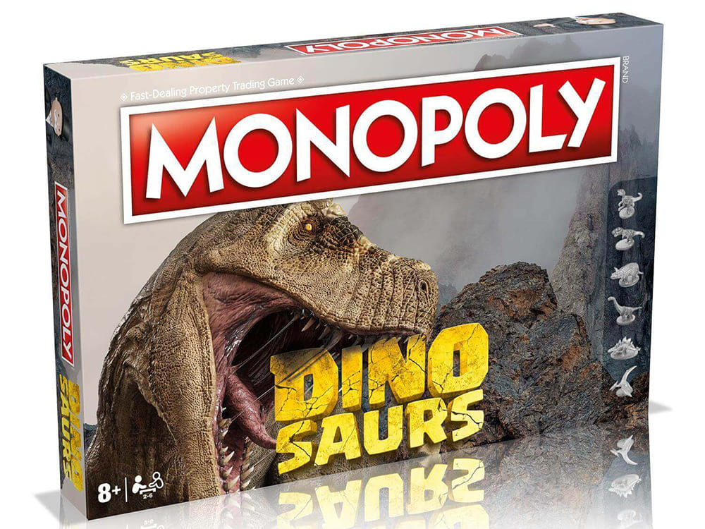 MONOPOLY DINOSAURS - Click Image to Close
