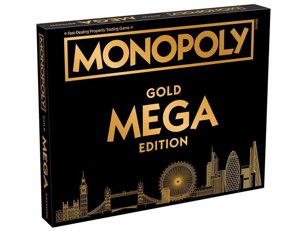 MONOPOLY MEGA GOLD EDITION