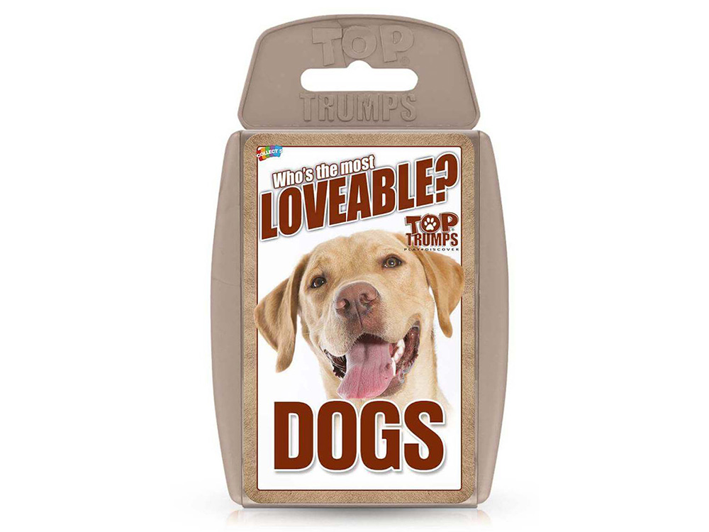TOP TRUMPS LOVEABLE DOGS