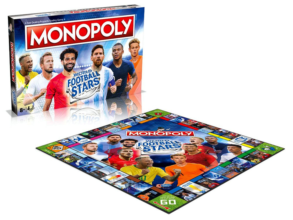 MONOPOLY WORLD FOOTBALL STARS