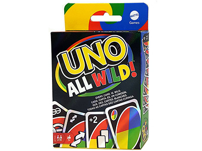 UNO ALL WILD CARD GAME