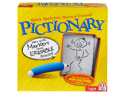 PICTIONARY BOARD GAME