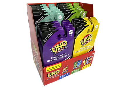 UNO ADD-ON PACKS Display of 24 UNO ADD-ON PACKS Display of 24