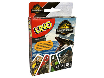 UNO JURASSIC WORLD REBIRTH
