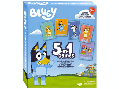 BLUEY 5-in-1 GAMES BLUEY 5-in-1 GAMES