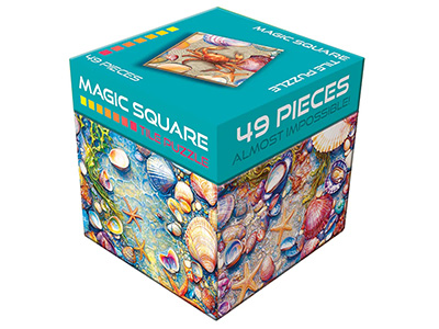 MAGIC SQUARE PUZZLE:TIDAL POOL MAGIC SQUARE PUZZLE:TIDAL POOL