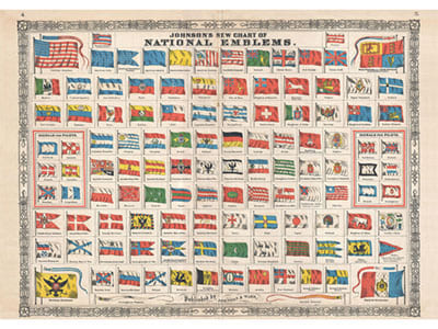 NATIONAL FLAGS 1000pc NATIONAL FLAGS 1000pc
