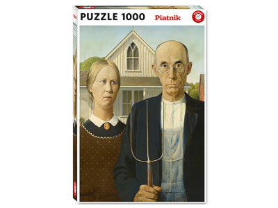 WOOD, AMERICAN GOTHIC 1000pc