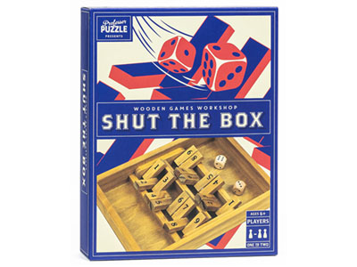 SHUT THE BOX (Wood Games W/S)