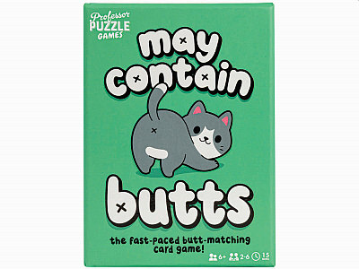 MAY CONTAIN BUTTS Card Game