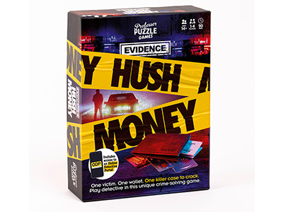 EVIDENCE HUSH MONEY Card Game