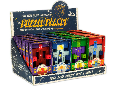 PUZZLE PLANET Display of 24