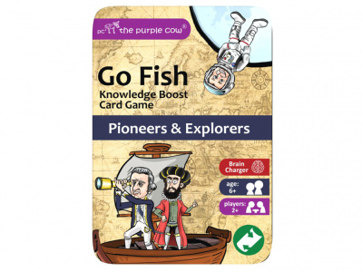 GO FISH, PIONEERS/EXPLORER Tin