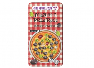 PIZZA RACE Magnet.Trav.Tin