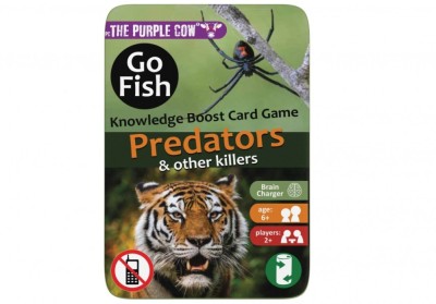 GO FISH PREDATORS, Magnet.Tin