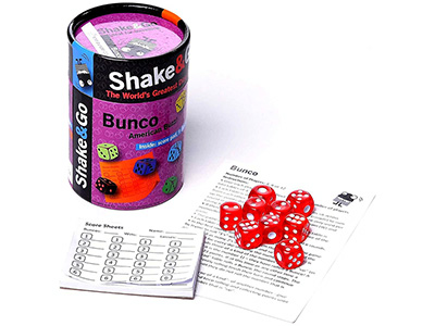 SHAKE & GO, BUNCO Dice Game