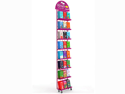 PURPLE COW TRAVEL GAMES STAND