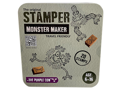 STAMPER MONSTER MAKER TRVL.TIN