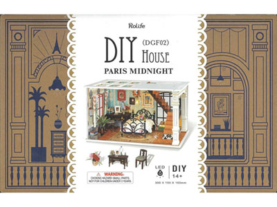 DIY MINI HOUSE PARIS MIDNIGHT