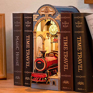 DIY BOOKENDS TIME TRAVEL