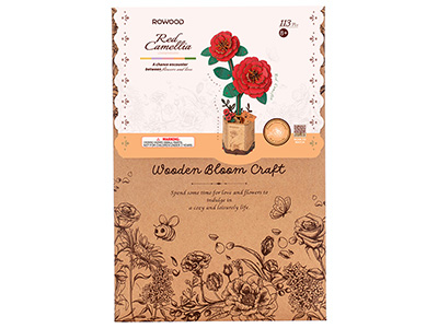 WOOD BLOOM RED CAMELLIA KIT