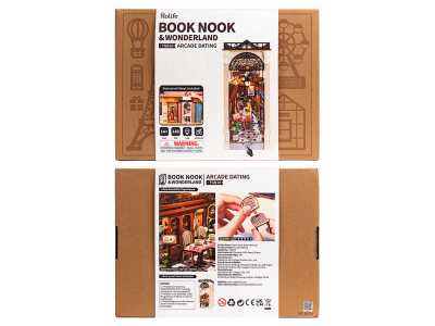 DYI ARCADE DATING BOOK NOOK