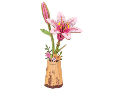 WOOD BLOOM PINK LILLY KIT