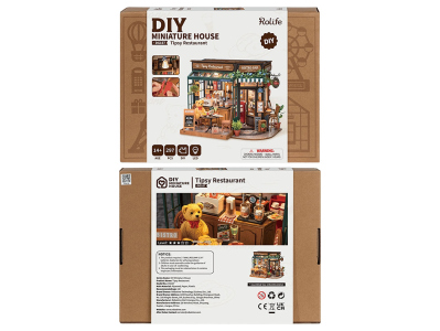 DIY MINI HOUSE TIPSY RESTAURAN