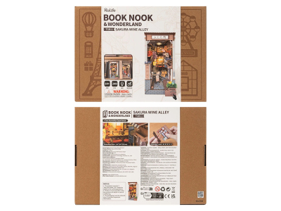 DIY BOOK NOOK SAKURA WINE ALLY