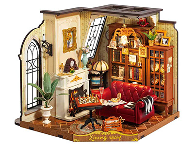 DIY MINI HOUSE CATHERINES ROOM