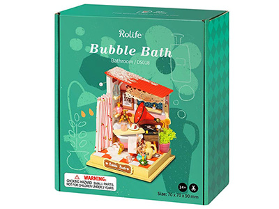 DIY MINI HOUSE BUBBLE BATH