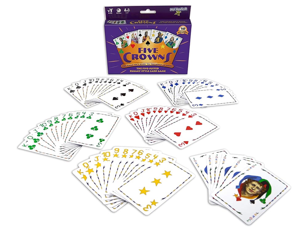 FIVE CROWNS CARD GAME