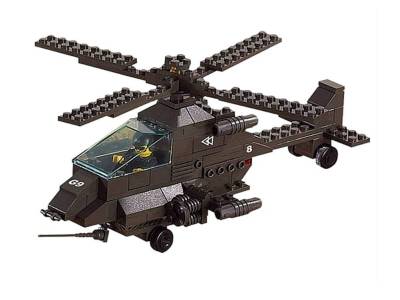 ARMY APACHE HELICOPTER 158pcs