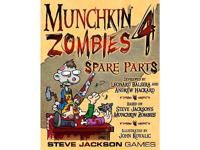 MUNCHKIN ZOMBIES 4 SPARE PARTS
