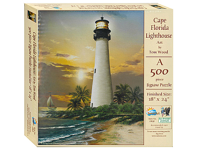 CAPE FLORIDA LIGHTHOUSE 500pc