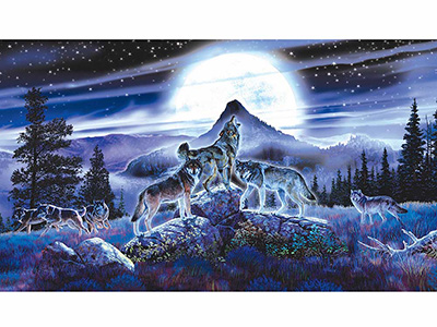 NIGHT WOLVES 1000pc